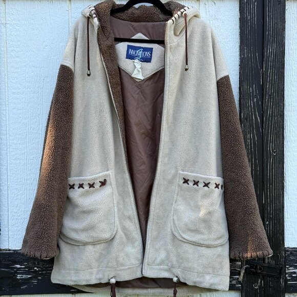 Vintage Innovations by Izzi Outerwear Sherpa Coat - Picture 2 of 10